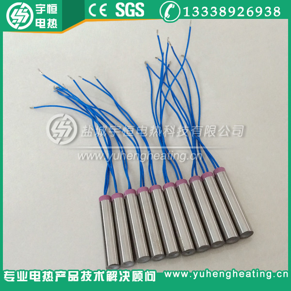 帶瓷頭四氟引線進口內(nèi)出線加熱管