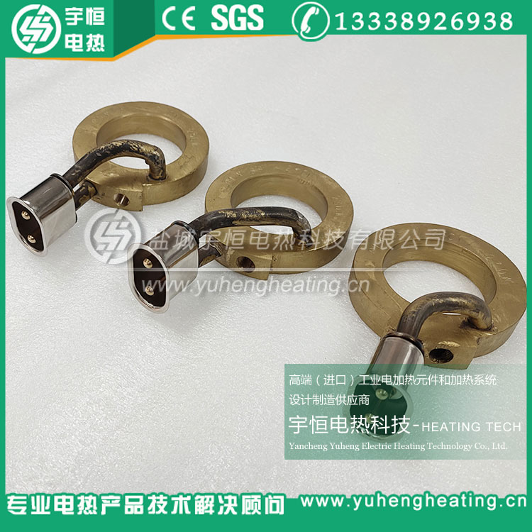 浙江熱工加熱器供應(yīng)商風槽鑄銅加熱圈加熱器